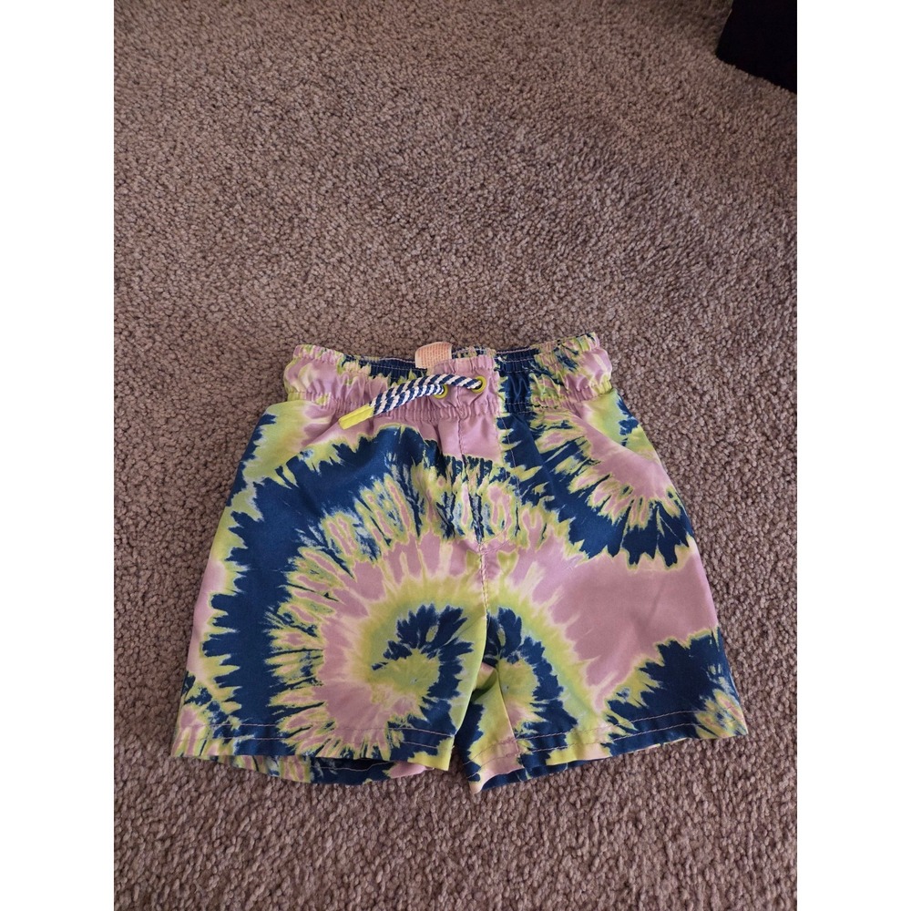 Cat and jack baby boy swim trunks 12 mos